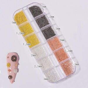 ستراس أظافر بألوان متنوعة - Color Nail Rhinestones Set