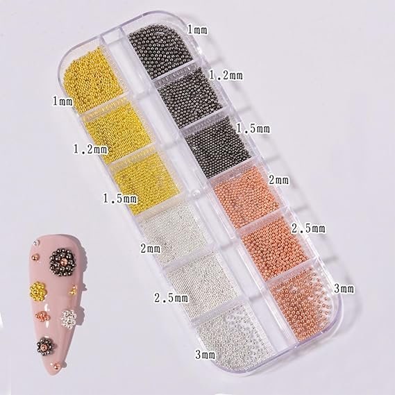Color Nail Rhinestones Set