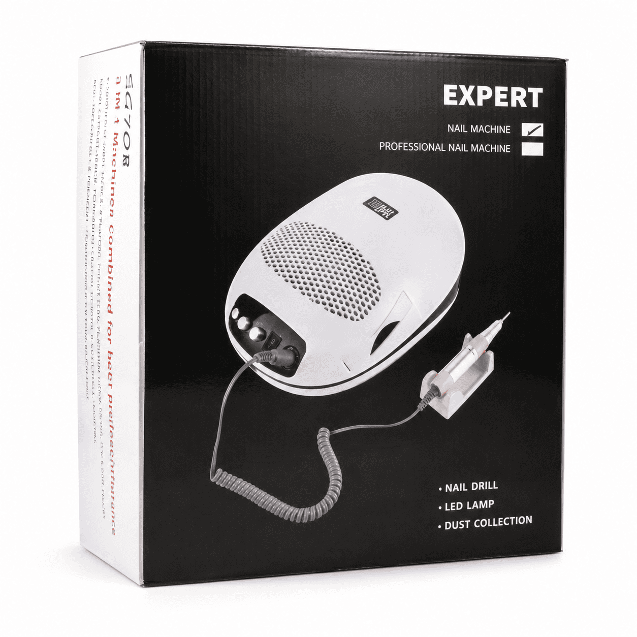 جهاز تنشيف ومبرد ومروحة للأظافر موديل 114 - Nail Dryer File and Fan Device Model 114