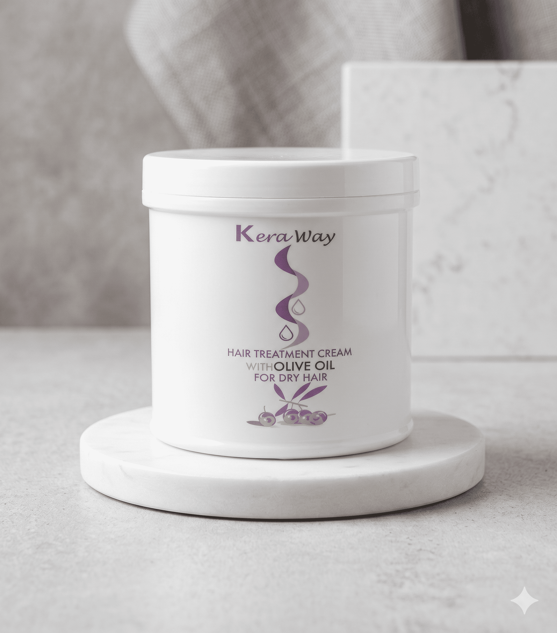 Keraway Olive Oil Hair Treatment Cream 1000ml