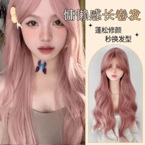 باروكة شعر حراري طويلة - Long Heat Resistant Hair Wig