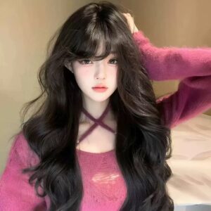 باروكة شعر حراري طويل - Long Heat Resistant Wig