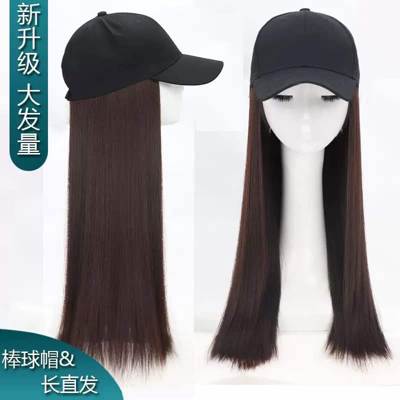 باروكة شعر طاقية - Wig Cap Style Hair Wig