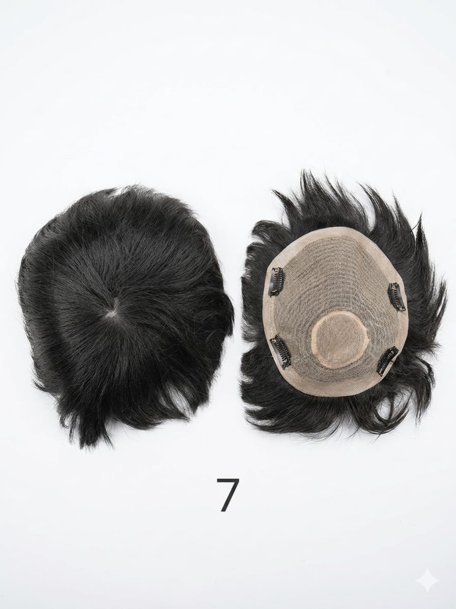 Man hair toupee