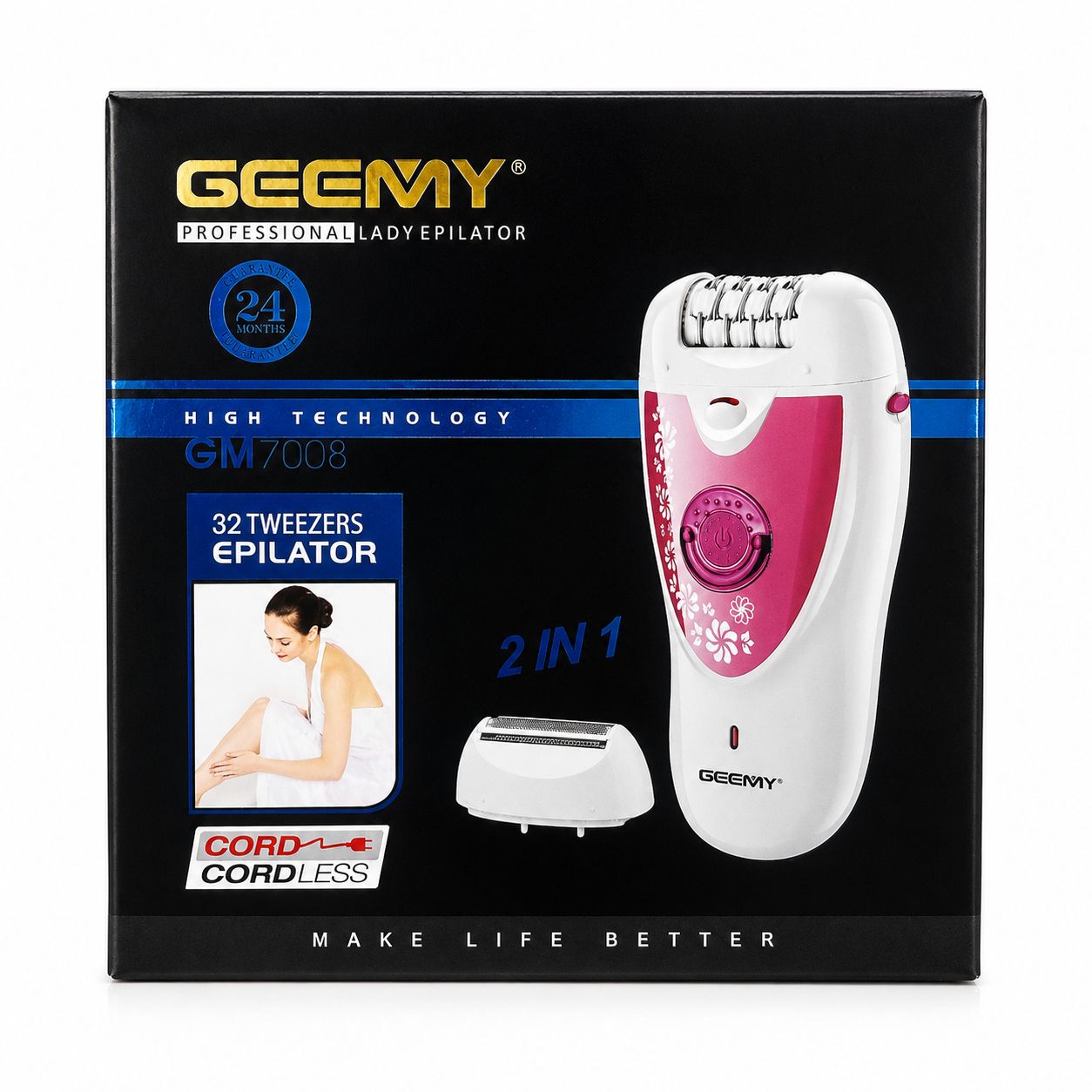 Geemy GM-7008 Women Shaver