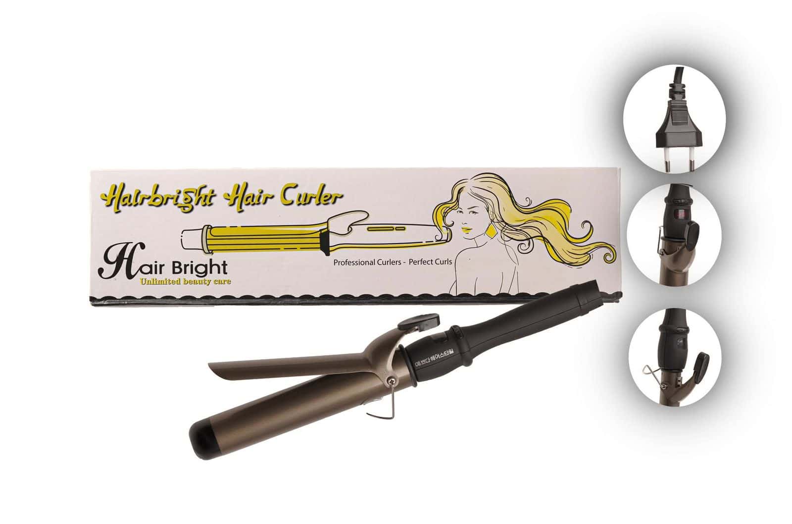 فير هيربرات للشعر - Hairbrat Hair Curler