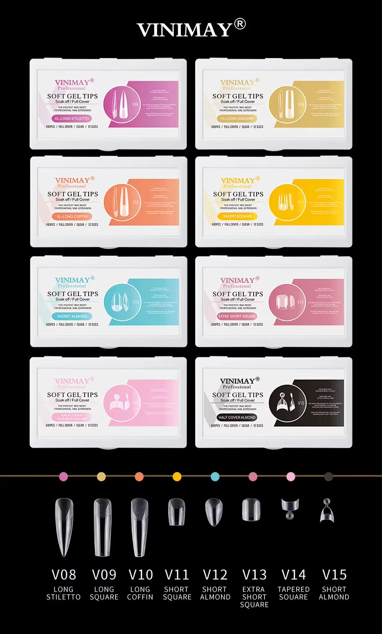 أظافر سوفت جل فينمي - Vinimay Soft Gel Tips