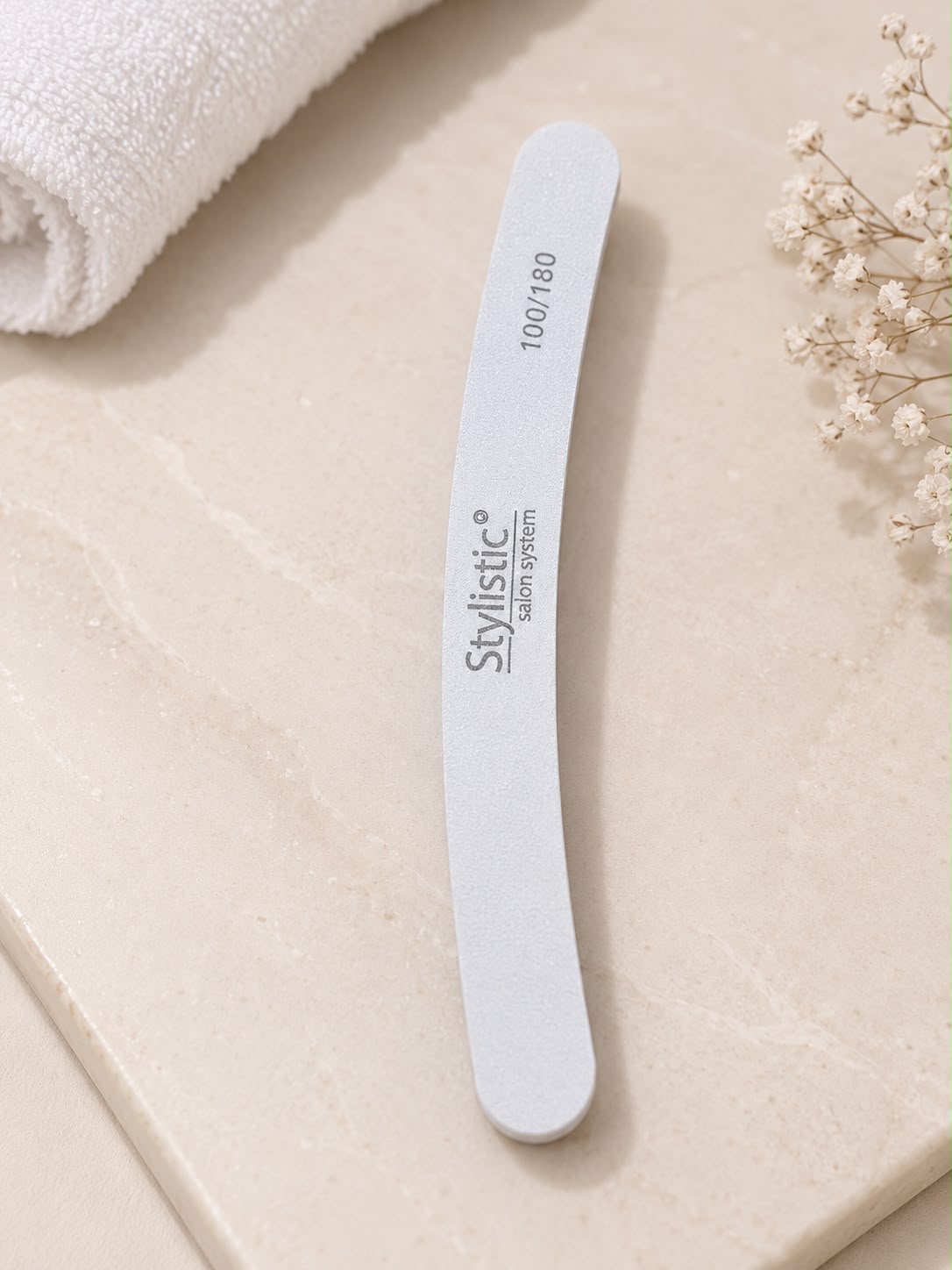 Professional Curved Nail File 100/180 Grit