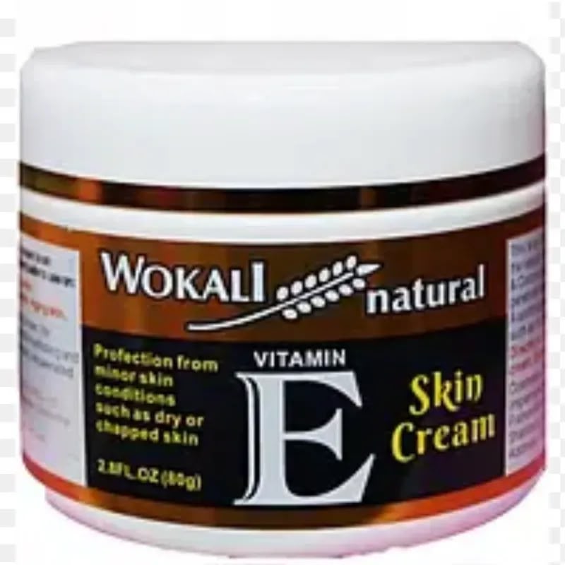 Wokali Natural Vitamin E Skin Cream – كريم فيتامين E للبشرة 80 جم
