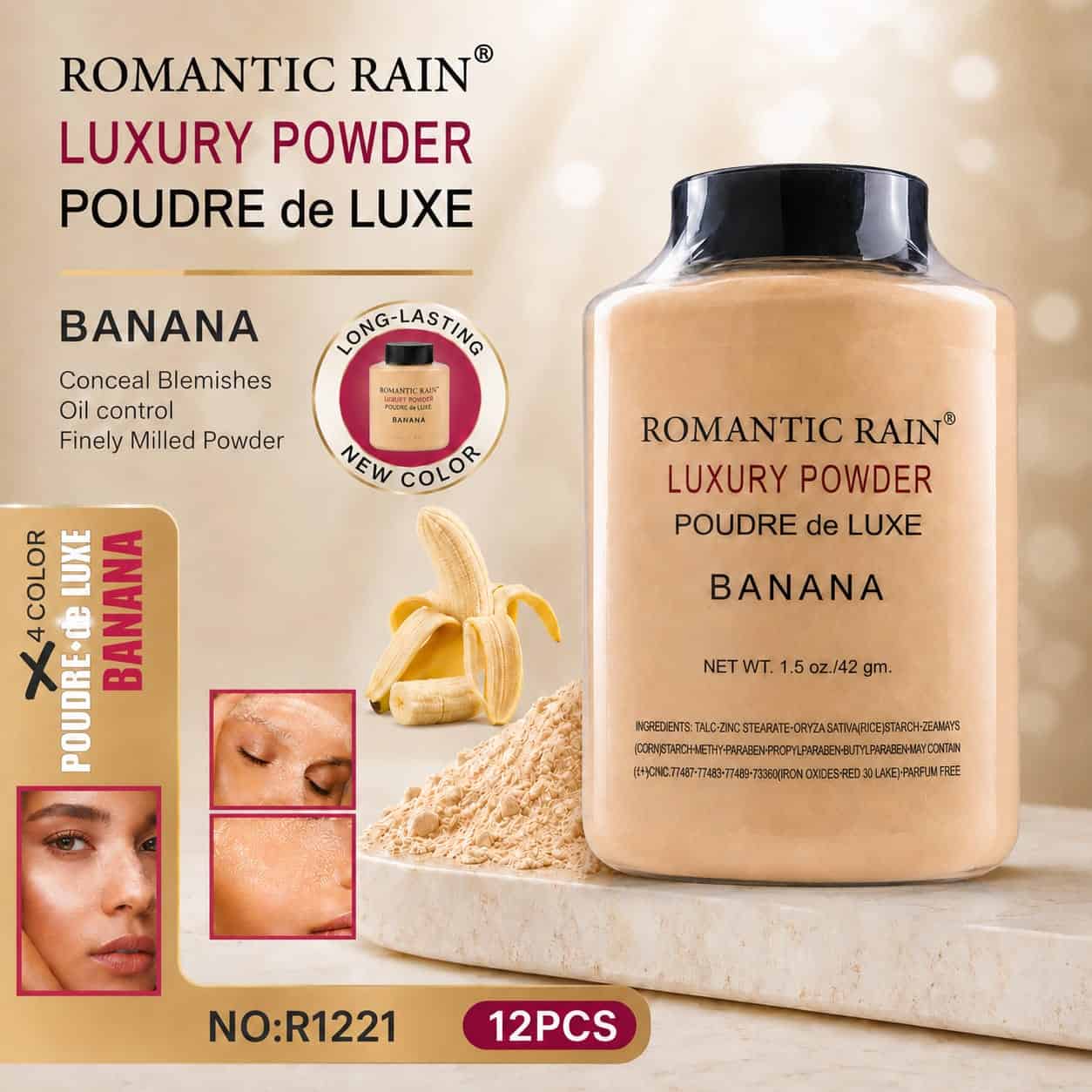لوس باودر فاخر Romantic Rain