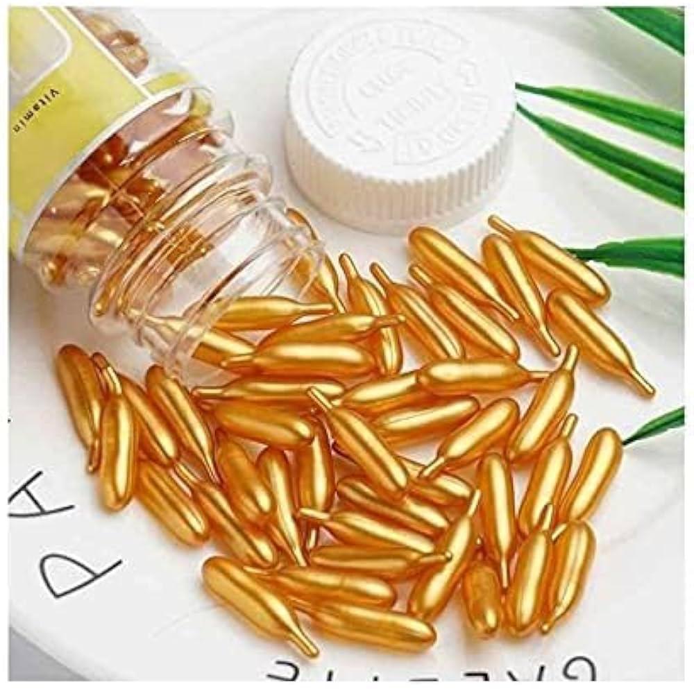 كبسولات فيتامين E للوجه – Facial Essence Vitamin E Capsules (60 كبسولة)