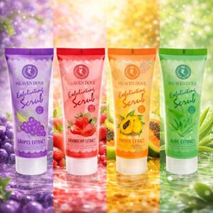 مجموعة Heaven Dove Exfoliating Scrub لتقشير البشرة