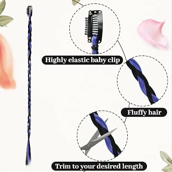 Braided Hair Extension – Ready-to-Wear Hair Braid Strands – Suitable for Kids & Adults - Image 2