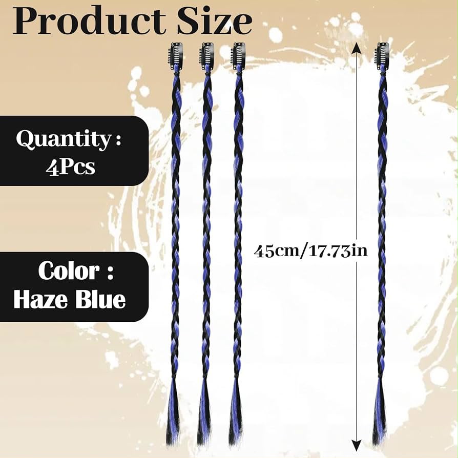 Braided Hair Extension – Ready-to-Wear Hair Braid Strands – Suitable for Kids & Adults - Image 5
