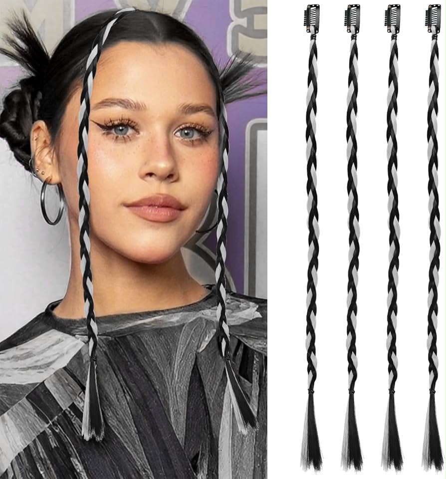 Braided Hair Extension – Ready-to-Wear Hair Braid Strands – Suitable for Kids & Adults - Image 6