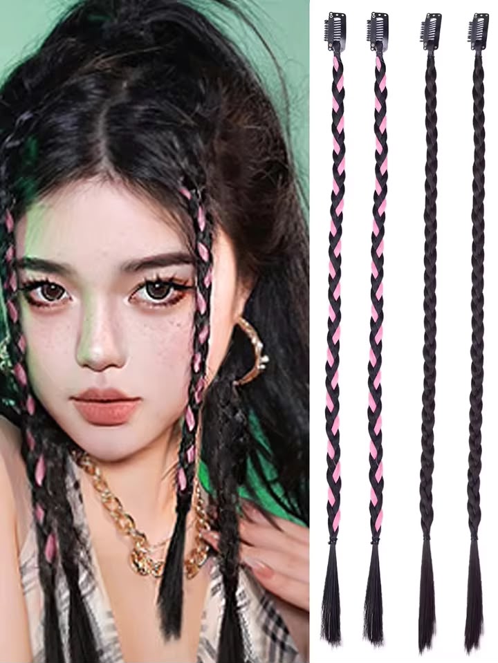 Braided Hair Extension – Ready-to-Wear Hair Braid Strands – Suitable for Kids & Adults - Image 13