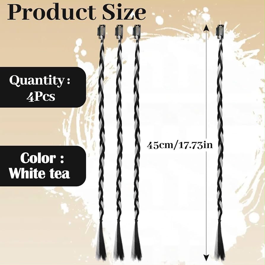 Braided Hair Extension – Ready-to-Wear Hair Braid Strands – Suitable for Kids & Adults - Image 15