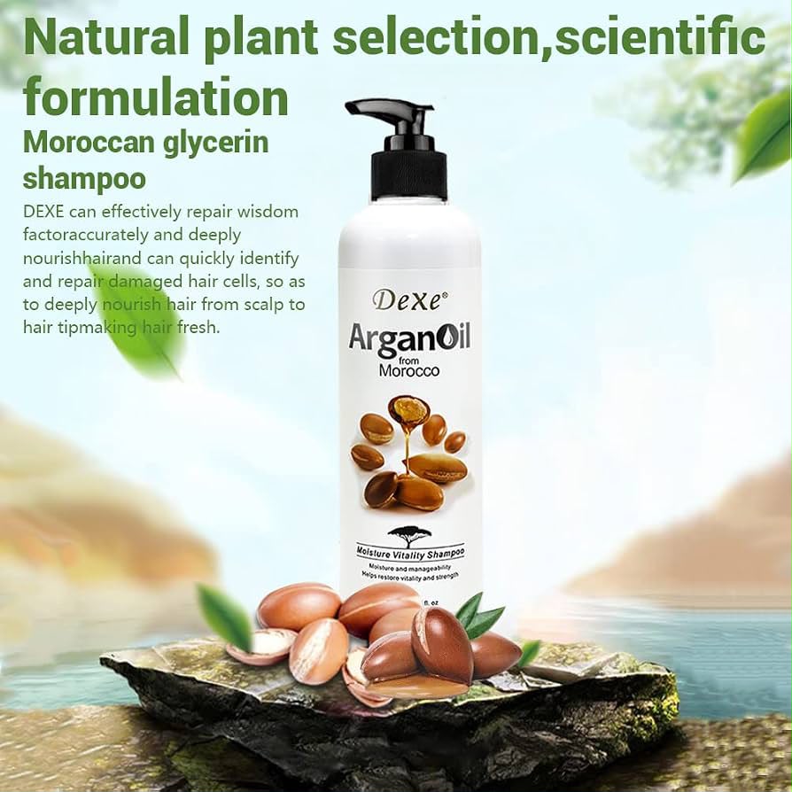 شامبو ديكسي بزيت الأرجان المغربي – Moisture Vitality Shampoo (400 مل)
