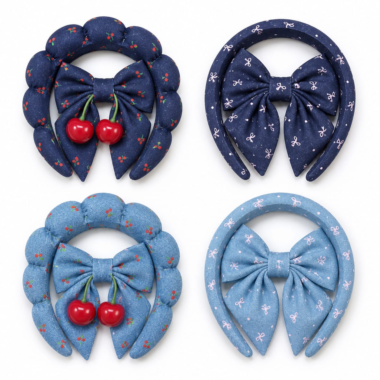 Cherry & Bow Collection Hair Accessories