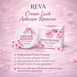 مزيل لاصق الرموش بالكريم REVA – Cream Lash Adhesive Remover