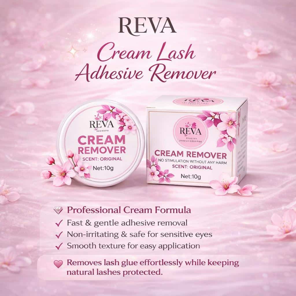 مزيل لاصق الرموش بالكريم REVA – Cream Lash Adhesive Remover
