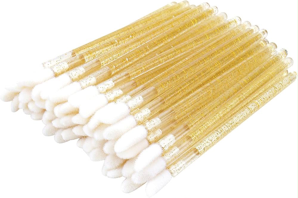 Disposable Lip Gloss & Makeup Applicator Wands – 50 Pieces