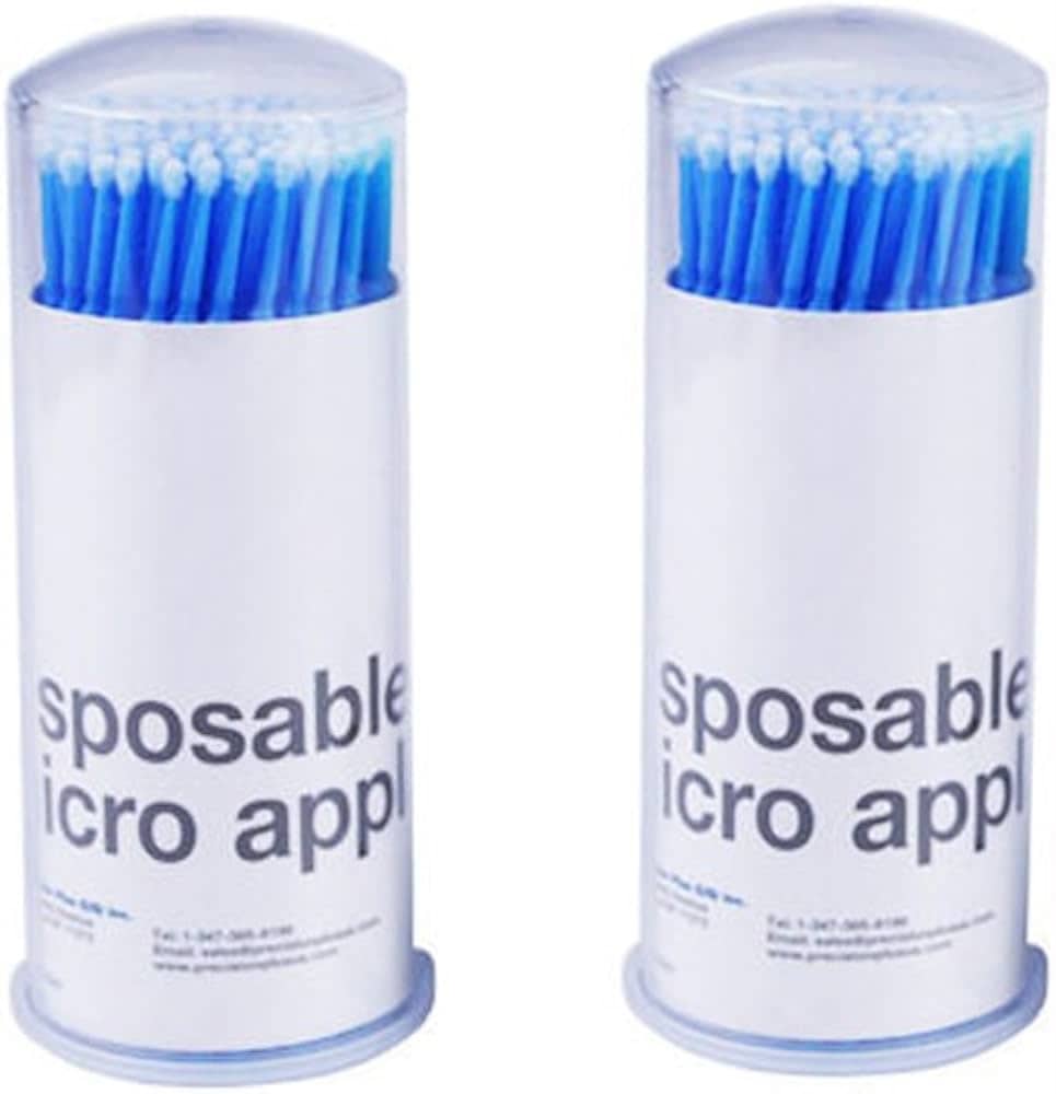 Professional Disposable Micro Applicators for Eyelash Extensions – 100 Pieces
