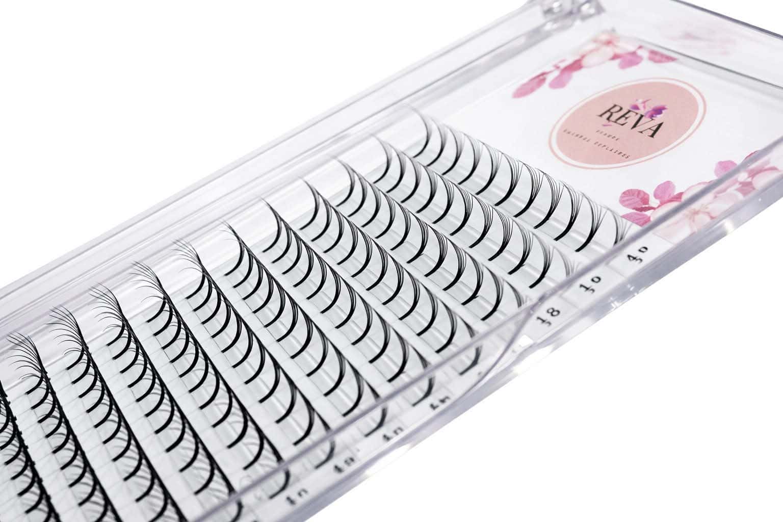 رموش ريفا إيزي فان (Reva Easy Fan) – رموش فوليوم جاهزة للاستخدام الاحترافي