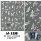 ستكر أظافر رقم 213 - Nail Stickers Model 213
