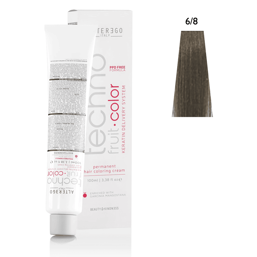 Hair Dye TECNOFRUIT COLOR 6/8