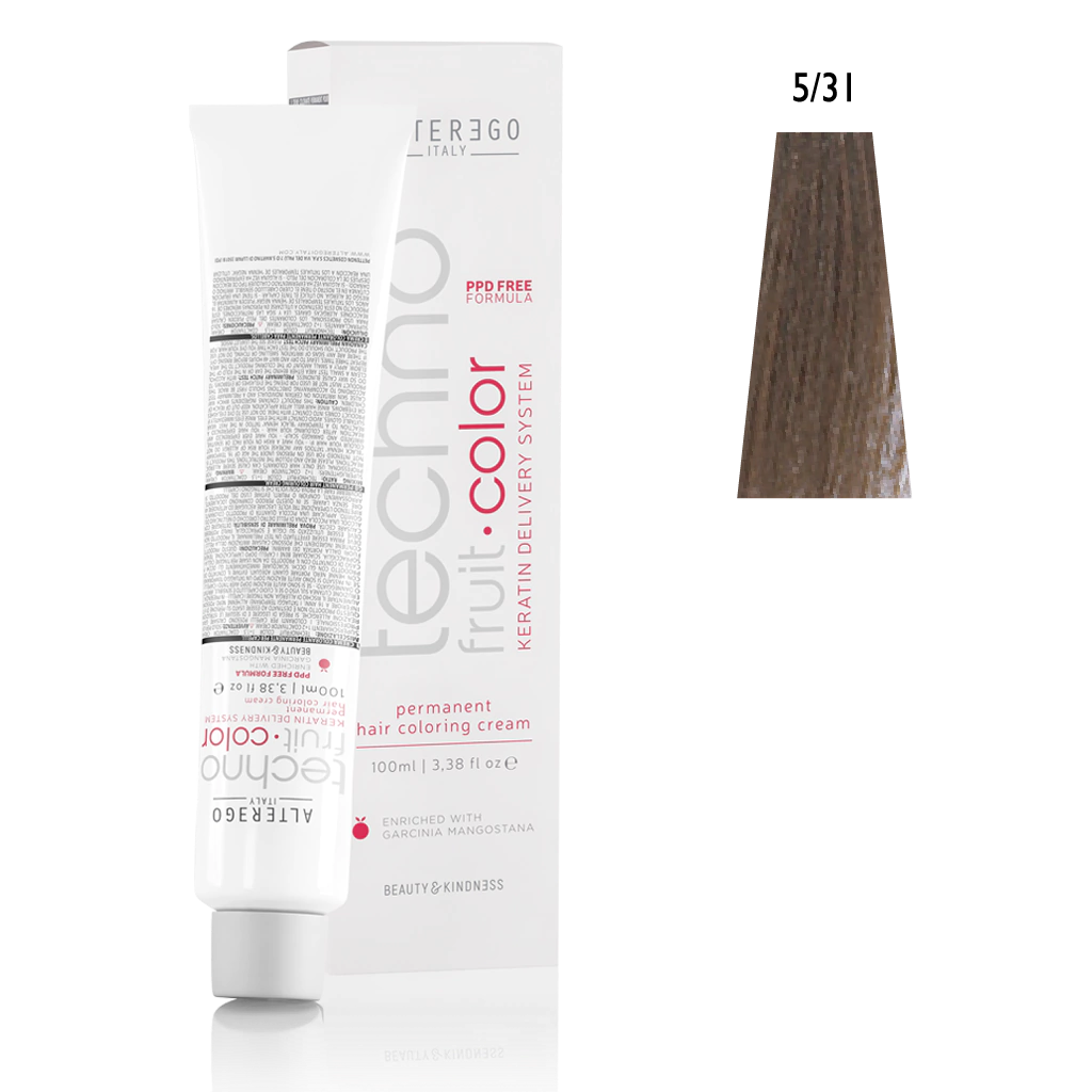 Hair Dye TECNOFRUIT COLOR 5/31