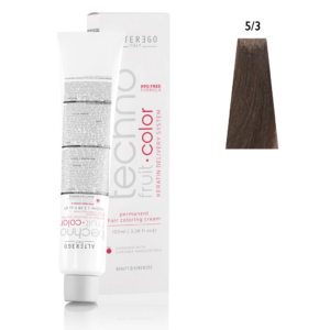 Hair Dye TECNOFRUIT COLOR 5/3