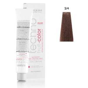 Hair Dye TECNOFRUIT COLOR 5/4