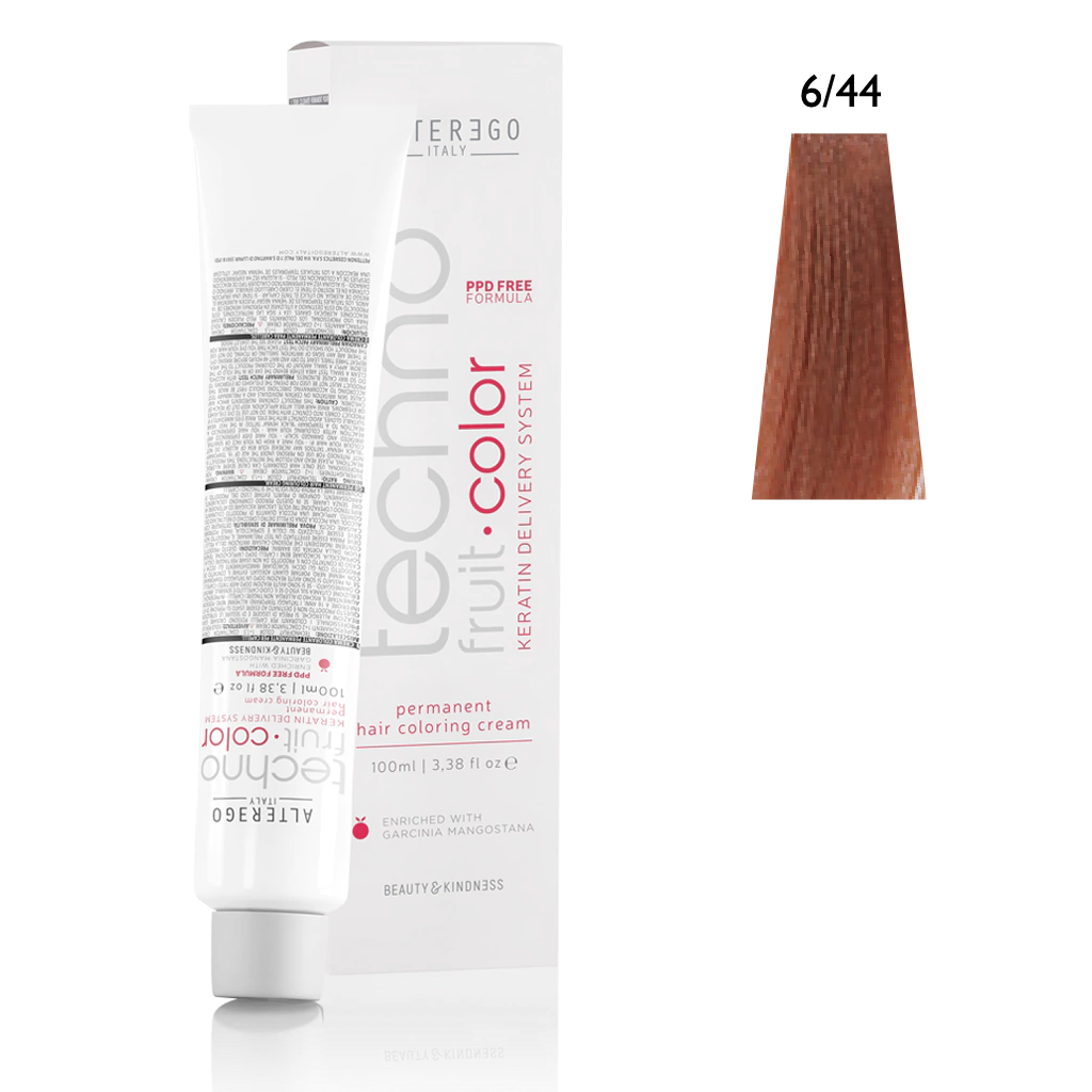 Hair Dye TECNOFRUIT COLOR 6/44