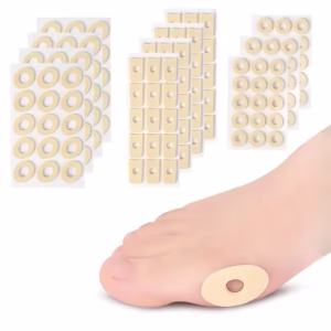 Callus Cushions Shoes Heel Pad Foam Round Toe Foot Corn Bunion Protectors Pads Medical Plaster Foot Corn Removal