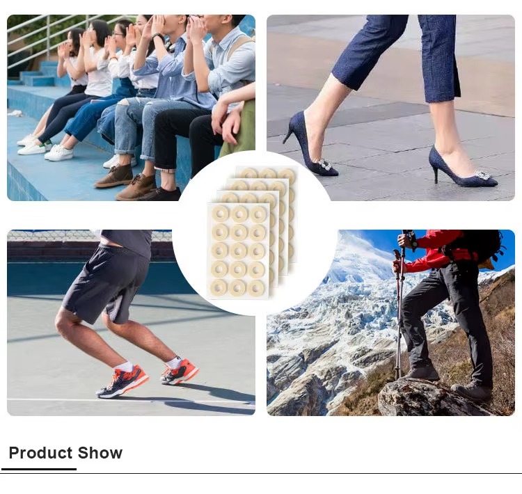 Foot pads, heel pads, foam, round-toe style, corn protectors, medical pads, corn removal