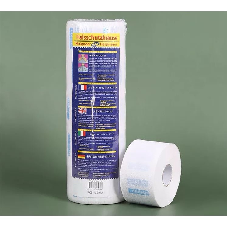 Hairdressing Neck Paper Strips – 5 Rolls (500 Strips)