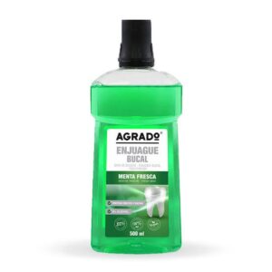 AGRADO Fresh Mint Mouthwash – Alcohol-Free Oral Rinse (500ml)
