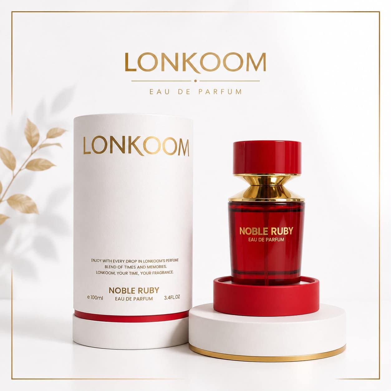 Lonkoom Noble Ruby Eau de Parfum for Women