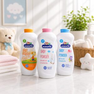 Kodomo Baby Powder – Sensitive Skin Care بودرة أطفال كودومو – عناية بالبشرة الحساسة