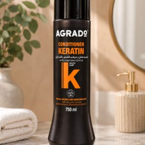 Agrado Keratin Conditioner – 750 ml بلسم اجرادو بالكيراتين – 750 مل