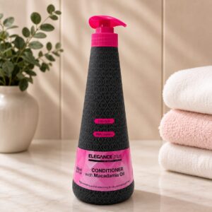 Elegance Plus Conditioner with Macadamia Oil – 1000 ml بلسم إليجانس بلس بزيت المكاديميا – 1000 مل