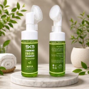 SK5 Foaming Facial Cleanser with Tea Tree Oil – 150 ml غسول الوجه الرغوي SK5 بزيت شجرة الشاي – 150 مل