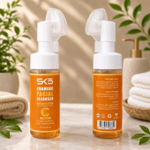 SK5 Foaming Facial Cleanser with Vitamin C – 150 ml منظف ​​الوجه الرغوي SK5 بفيتامين C – 150 مل