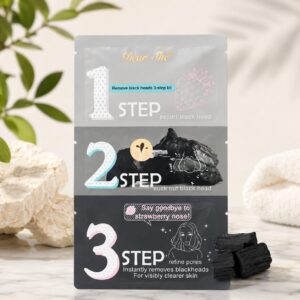 Dear She Remove Blackheads 3-Step Kit مجموعة Dear She المكونة من 3 خطوات لإزالة الرؤوس السوداء