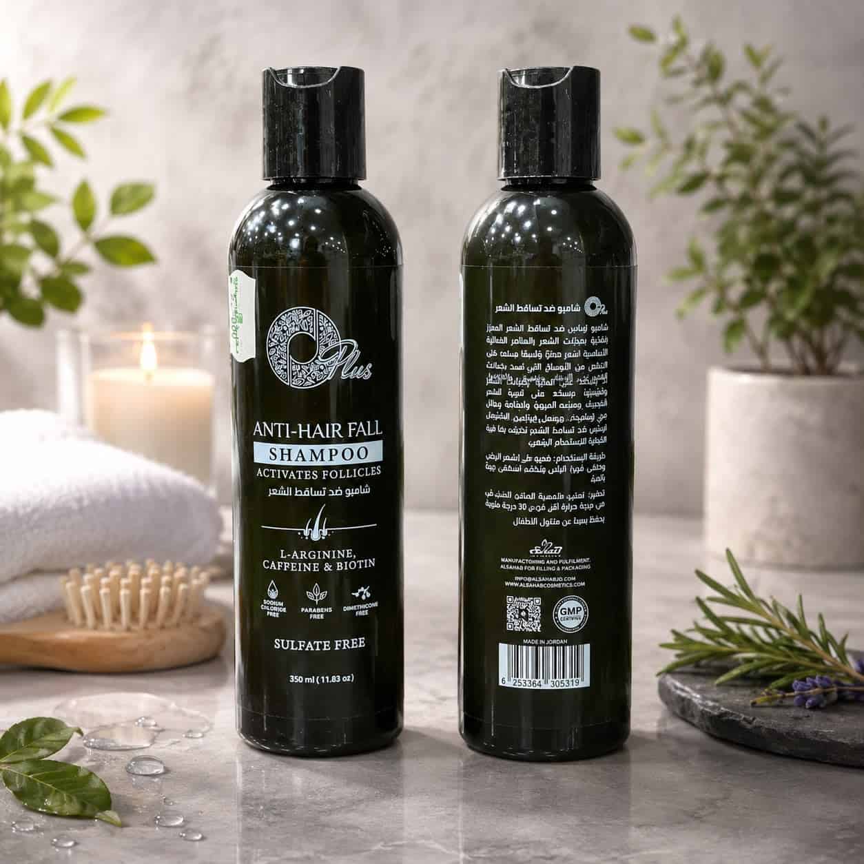 O Plus Anti-Hair Fall Shampoo – 350 ml شامبو O Plus المضاد لتساقط الشعر – 350 مل