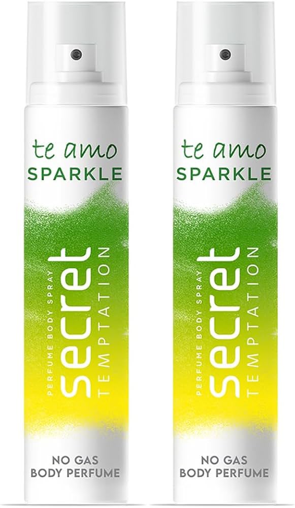 Secret Temptation Te Amo Sparkle No Gas Body Perfume عطر سيكريت تيمبتيشن تي آمو سباركل للجسم