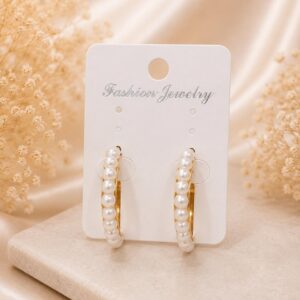 Elegant Gold-Tone Earring Collection تشكيلة أنيقة من الأقراط باللون الذهبي