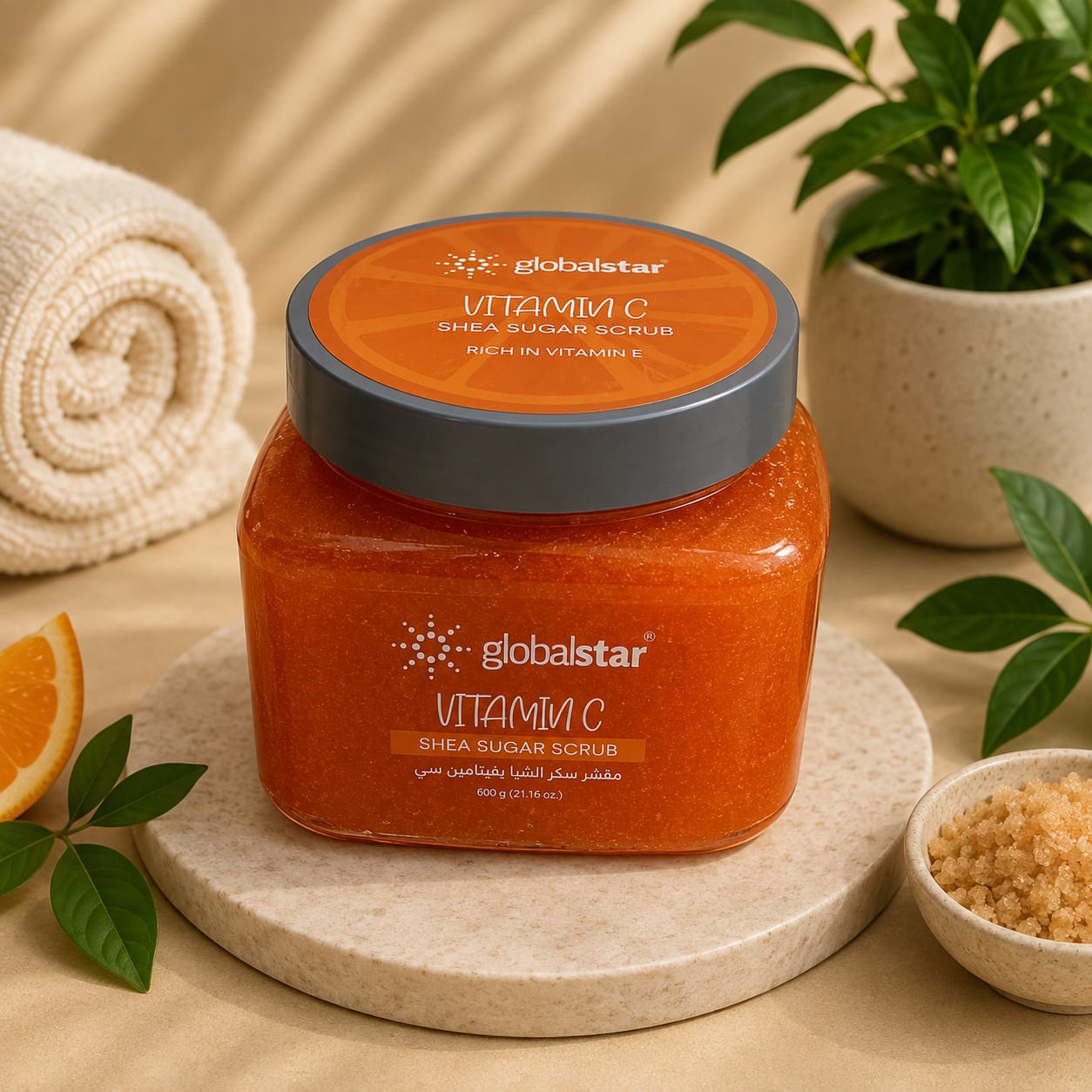 Globalstar Vitamin C Shea Sugar Scrub