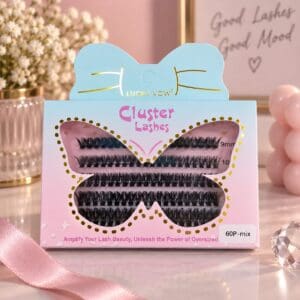 رموش خصل بأطوال متنوعة Lucky Vow Cluster Lashes 60P